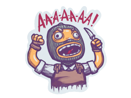 Sticker | Angry T
