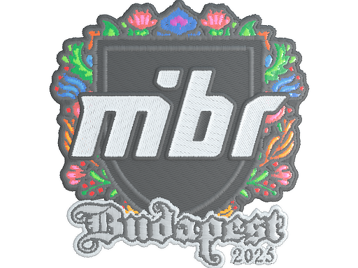 印花 | MIBR（刺绣）| 2025年布达佩斯锦标赛